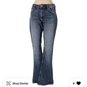 ZARA High rise Flare jeans